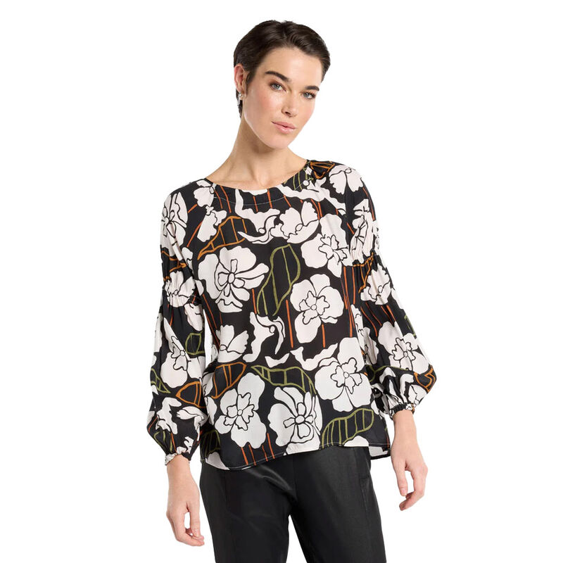 Marco Polo Floral Allure Blouse image number 0